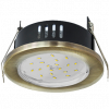 Ecola FN5365ECB защищенный IP65 светильник встраив. без рефл. 98х55