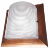 Ecola TP53S2ECA светильник Квадрат накладной IP65 2*GX53 245х245х110