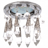 Ecola FM16RVECB Стекло Круг Восточный стиль на коротком подвесе 84x100