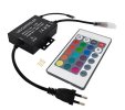 Ecola CR145KESB LED strip 220V RGB IR controller (IP20) 1500W 6,6A для ленты 220V 14x7 IP68