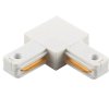 Ecola TRC03WECT TRC3 угловой коннектор (соединитель) для трекового шинопровода Белый
