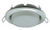Ecola FX53H4ECB светильник встраив. без рефл. 38х106