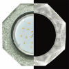 Ecola SS538AECH Стекло 8-угольник с прямыми гранями с подсветкой 38x133