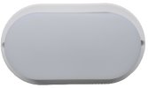Ecola DPLV18ELC LED ДПП светильник Овал накладной IP65 18W 220V 4200K 200x100x40