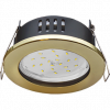 Ecola FG5365ECB защищенный IP65 светильник встраив. без рефл. 98х55
