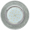 Ecola FW53RGECB Круг с прозр.стразами 40x120