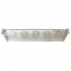 Ecola TR53L5ECA светильник прямоугольный накладной 5*GX53 638х165х70
