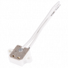 Ecola AB53LWPAY GU5.3 патрон керамический с проводами 2*8cm