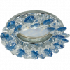 Ecola FL1618EFY Светильник встр. круглый с хрусталиками 50x90