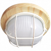 Ecola TP53R4ECA светильник Круг накладной IP65 дерево Клен 1*GX53 220х84