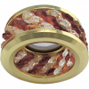 Ecola FA1655EFF круглый с хруст.(3 ряда) и ободком 63x85