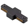 Ecola TRC02BECT TRC2 прямой коннектор (соединитель) для трекового шинопровода Черный