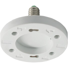 Фотография товара 'Ecola A4T15WEAY Переходник с цоколя E14 на GX53'