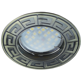 Фотография товара 'Ecola FA1602EFF Светильник встр. литой Антик 24x86'