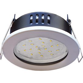 Фотография товара 'Ecola FW5365ECB защищенный IP65 светильник встраив. без рефл. 98х55'