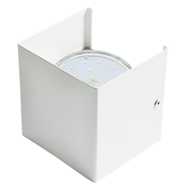 Фотография товара 'Ecola FWN51FECB светильник настенный бра прямоугольный 1* GX53 100х100х90'