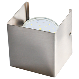 Фотография товара 'Ecola FSN51FECB светильник настенный бра прямоугольный 1* GX53 100х100х90'