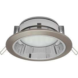 Фотография товара 'Ecola FS70R6ECB светильник сатин-хром встр. с рефл. 65x171'