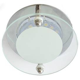 Фотография товара 'Ecola FC16ACECB Круг со стеклом Прозрачный и Матовый 45x80'