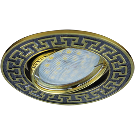 Фотография товара 'Ecola FM1606EFF Светильник встр. литой поворотный Антик2 24x88'