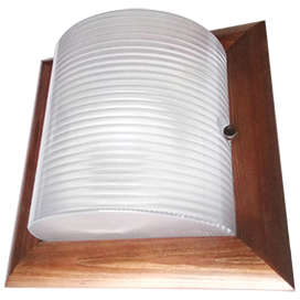 Фотография товара 'Ecola TP53S2ECA светильник Квадрат накладной IP65 2*GX53 245х245х110'