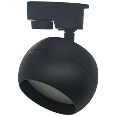 Фотография товара 'Ecola TRS04BECT TRS4 светильник GX53 трековый углубленный Сфера Черный 90x53x135'