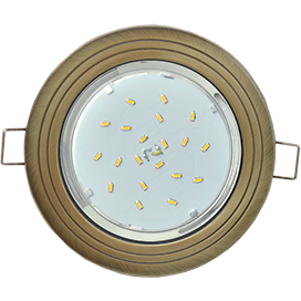 Фотография товара 'Ecola FN31H4ECB светильник встраив. без рефл. 43x115'