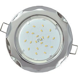 Фотография товара 'Ecola FC81H4ECB светильник встраив. без рефл. 38x116'