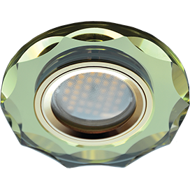 Фотография товара 'Ecola FG1653EFF Стекло Круг с вогнутыми гранями 25x90'