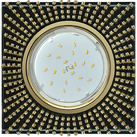 Фотография товара 'Ecola FP53SGECB Квадрат с прозр.стразами 40x123x123'