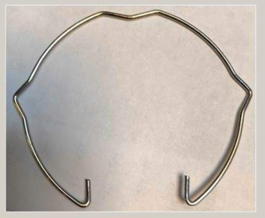 Фотография товара 'Ecola DU1688EFY запасная пружина для фиксации лампы в светильнике MR16'