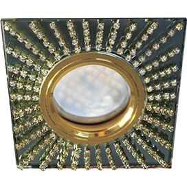 Фотография товара 'Ecola FP16SGECB Стекло Квадрат с прозр.стразами 30x95x95'