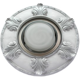 Фотография товара 'Ecola FA53Z1EFT накладка широкая гипсовая для встр. свет-ка GX53 H4 19х195'