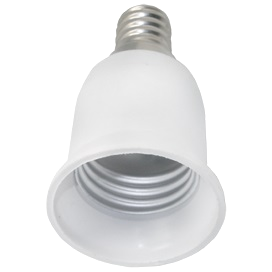 Фотография товара 'Ecola A4T14WEAY Переходник с цоколя E14 на E27'