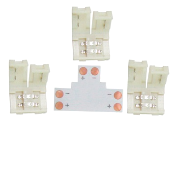 Фотография товара 'Ecola SC21UTESB комплект T гибкая соед. плата + 3 зажимных разъема'