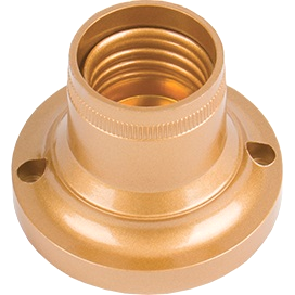 Фотография товара 'Ecola AB7STGEAY Патрон накладной прямой E27'