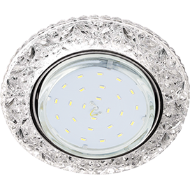 Фотография товара 'Ecola FT53CBEFB Светильник встр. искристый с подсветкой 35x125'