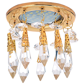 Фотография товара 'Ecola FP16RVECB Стекло Круг Восточный стиль на коротком подвесе 84x100'