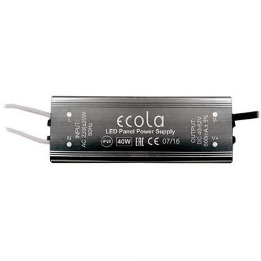 Фотография товара 'Ecola PBLN4OELT Блок питания LED panel Power Supply 40W 220V'