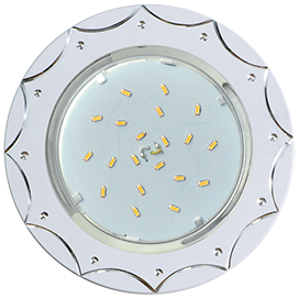 Фотография товара 'Ecola FW5384ECB светильник встраив. без рефл. 20x110'