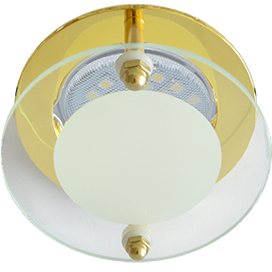 Фотография товара 'Ecola FG16ACECB Круг со стеклом Прозрачный и Матовый 45x80'