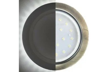 Фотография товара 'Ecola SN53LDEFB GX53 H4 LD5300 светильник встраив. без рефл. с подсветкой 48x106 (к+)'