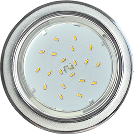 Фотография товара 'Ecola FW53GRECB светильник встраив. без рефл. 106х38'