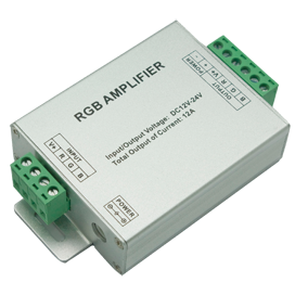 Фотография товара 'Ecola AMP12AESB Светодиодная лента LED strip RGB Amplifier 12A 144W 12V'