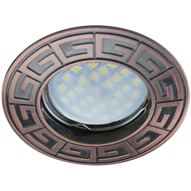 Фотография товара 'Ecola FR1602EFF Светильник встр. литой Антик 24x86'