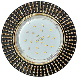 Фотография товара 'Ecola FT53RGECB Круг с прозр.стразами 40x120'