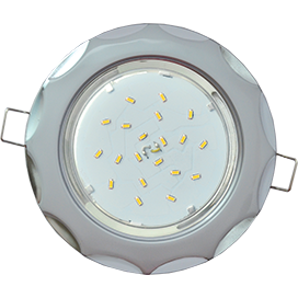 Фотография товара 'Ecola FR81H4ECB светильник встраив. без рефл. 38x116'