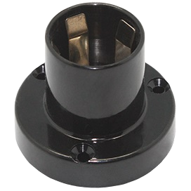 Фотография товара 'Ecola AB7NSCEAY Патрон накладной безрезьбовой прямой'