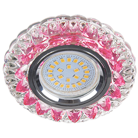 Фотография товара 'Ecola FP16CCEFB Светильник встр. искристый с подсветкой Кристалл 30x95'