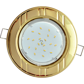 Фотография товара 'Ecola FG51H4ECB светильник встраив. без рефл. 43x115'